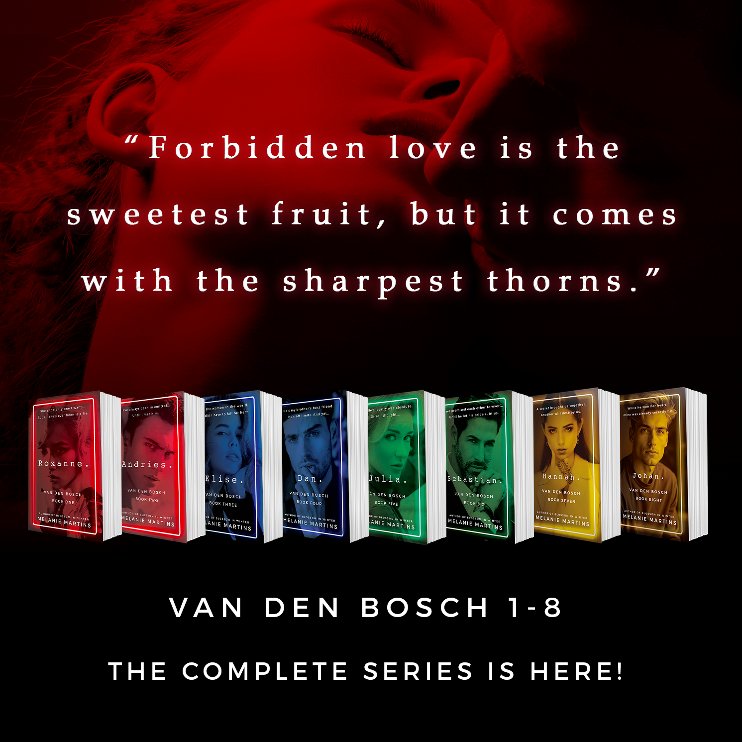 Van den Bosch: Complete Series (8 books) – Melanie Martins