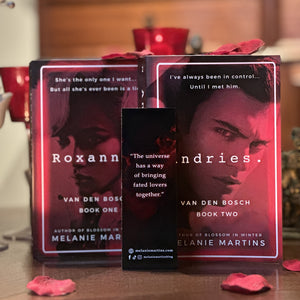 Limited Edition: Roxanne. + Andries. + bookmark - Melanie Martins